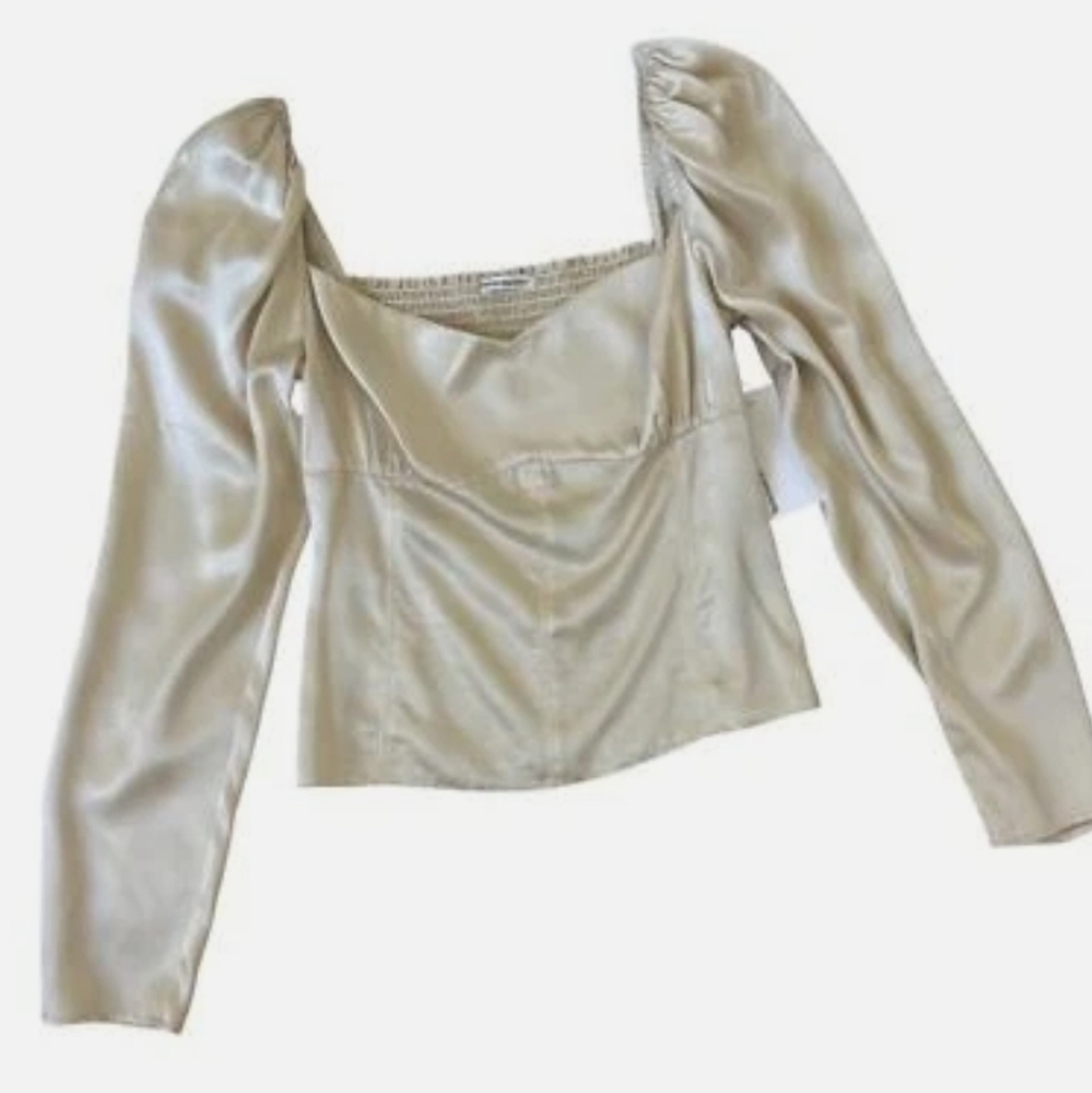 Reformation Roe Cream Top - Picture 2 of 3